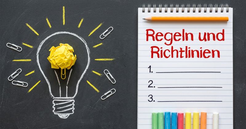 Regeln und Richtlinien