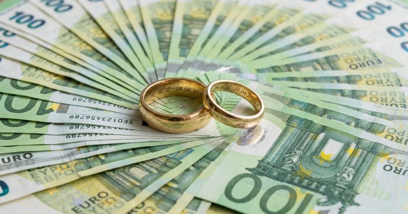Wer zahlt die Hochzeit in Deutschland