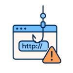 Phishing über falsche Links
