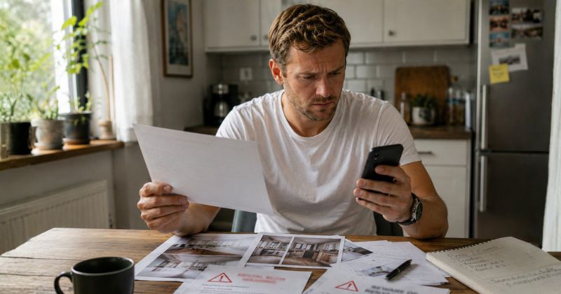 Warnsignale für Fake-Wohnungsanzeigen
